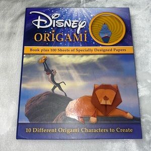 Disney Origami Book w/ 100 Sheets of Special Paper